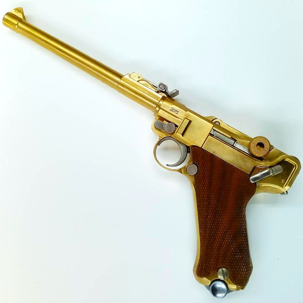 マルシン工業 金属製 ルガー P-08 8㌅ 22KGP SMG