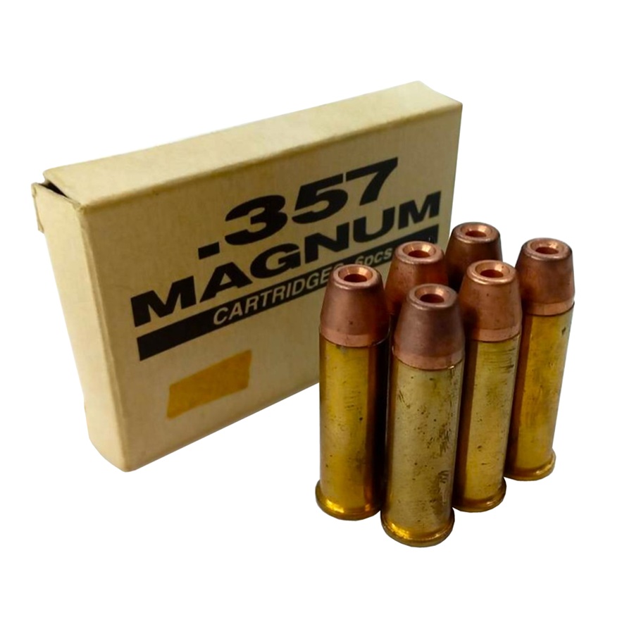 国際産業 新型 357マグナム 発火カートリッジ 6発
