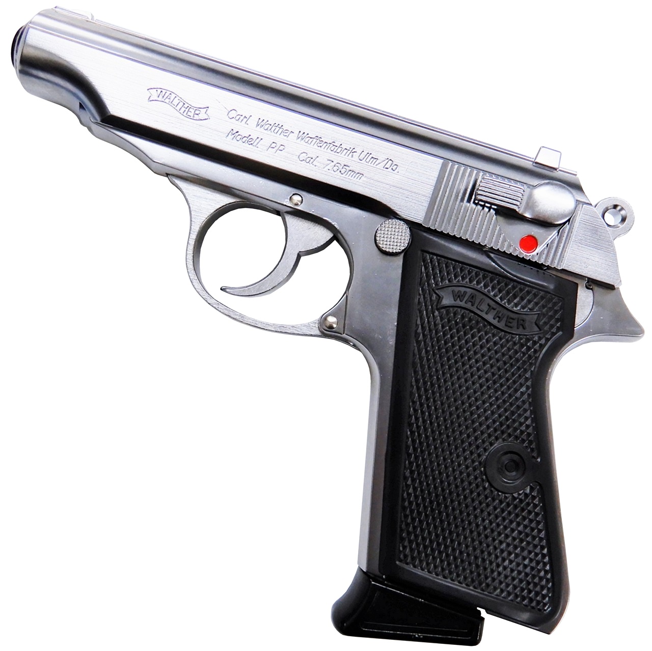 マルシン工業 ワルサー PP シルバーABS