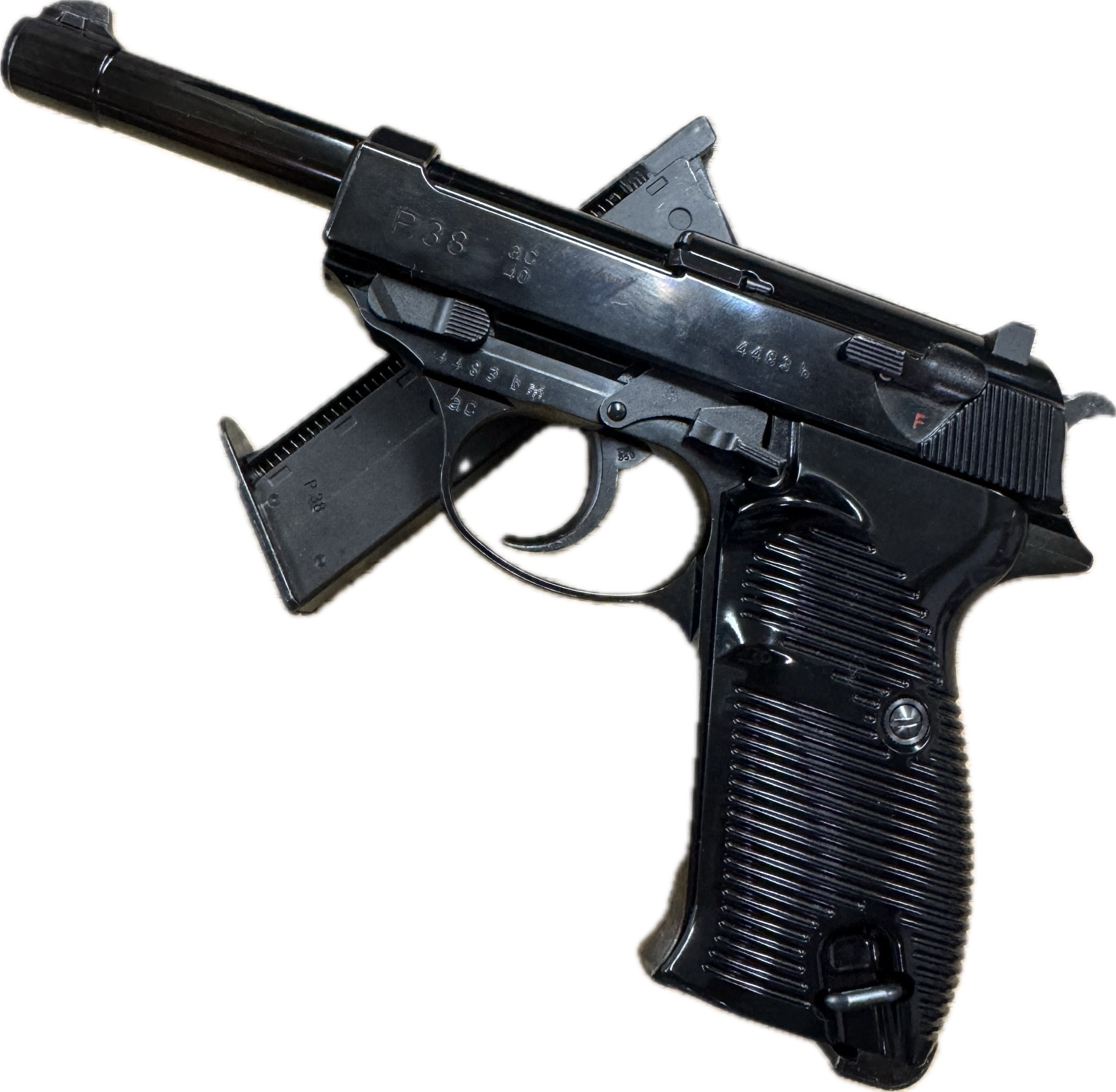 マルゼン ワルサーP38(AC40) ブラックメタル