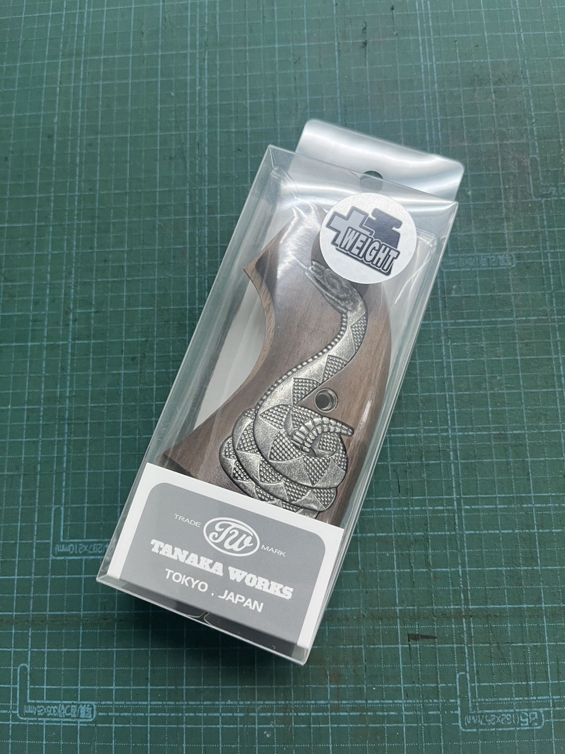 タナカワークス +Weight SAA ラトルスネーク グリップ