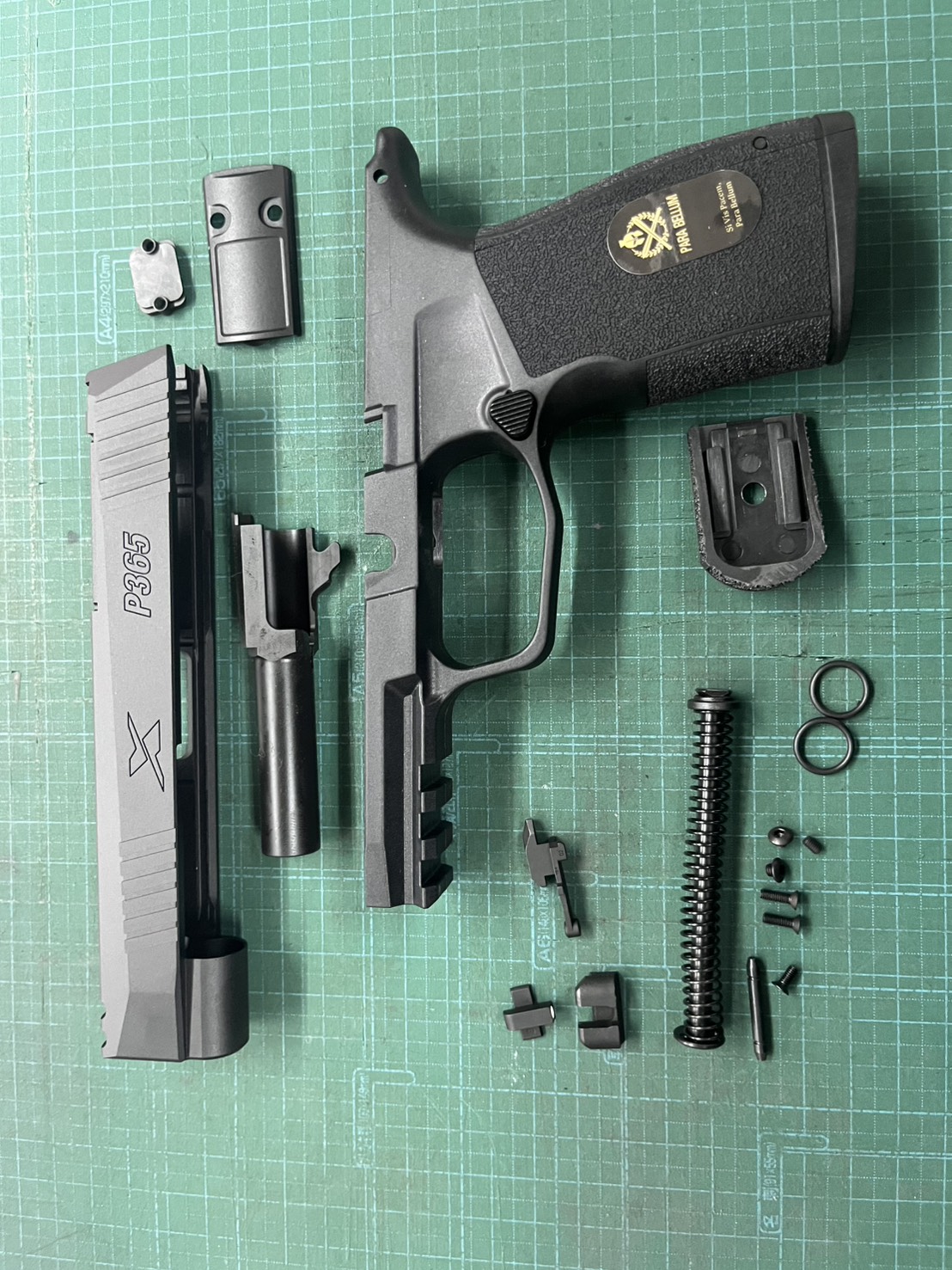 PARABELLUM SIG P365 X-MACRO Comp コンバージョンキット