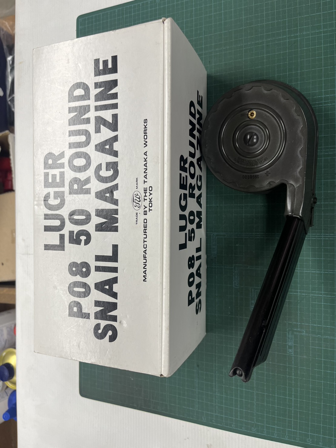 タナカ ルガーP08 ガスガン用 50連 スネイルマガジン