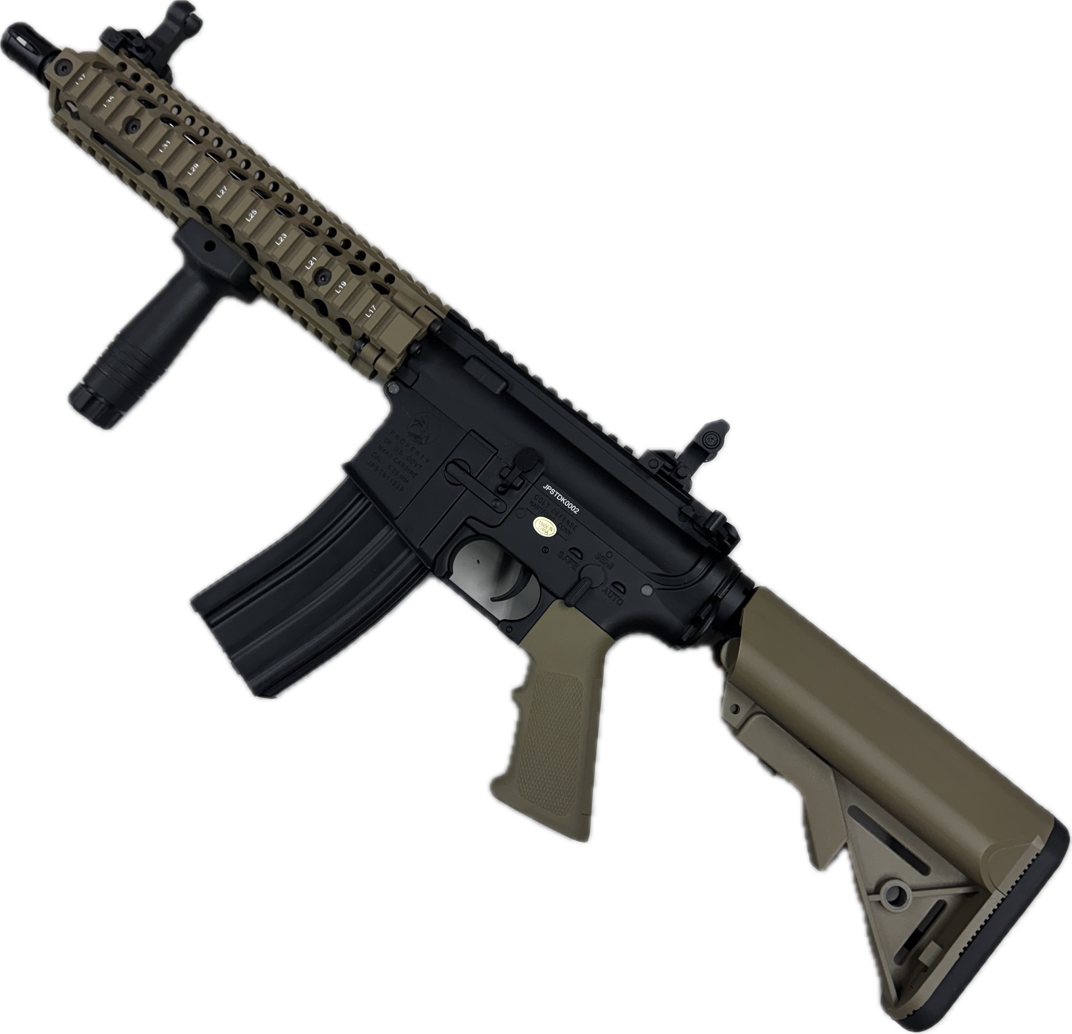 S&T Mk18 MOD.1 フルメタルG3 DE COLT刻印