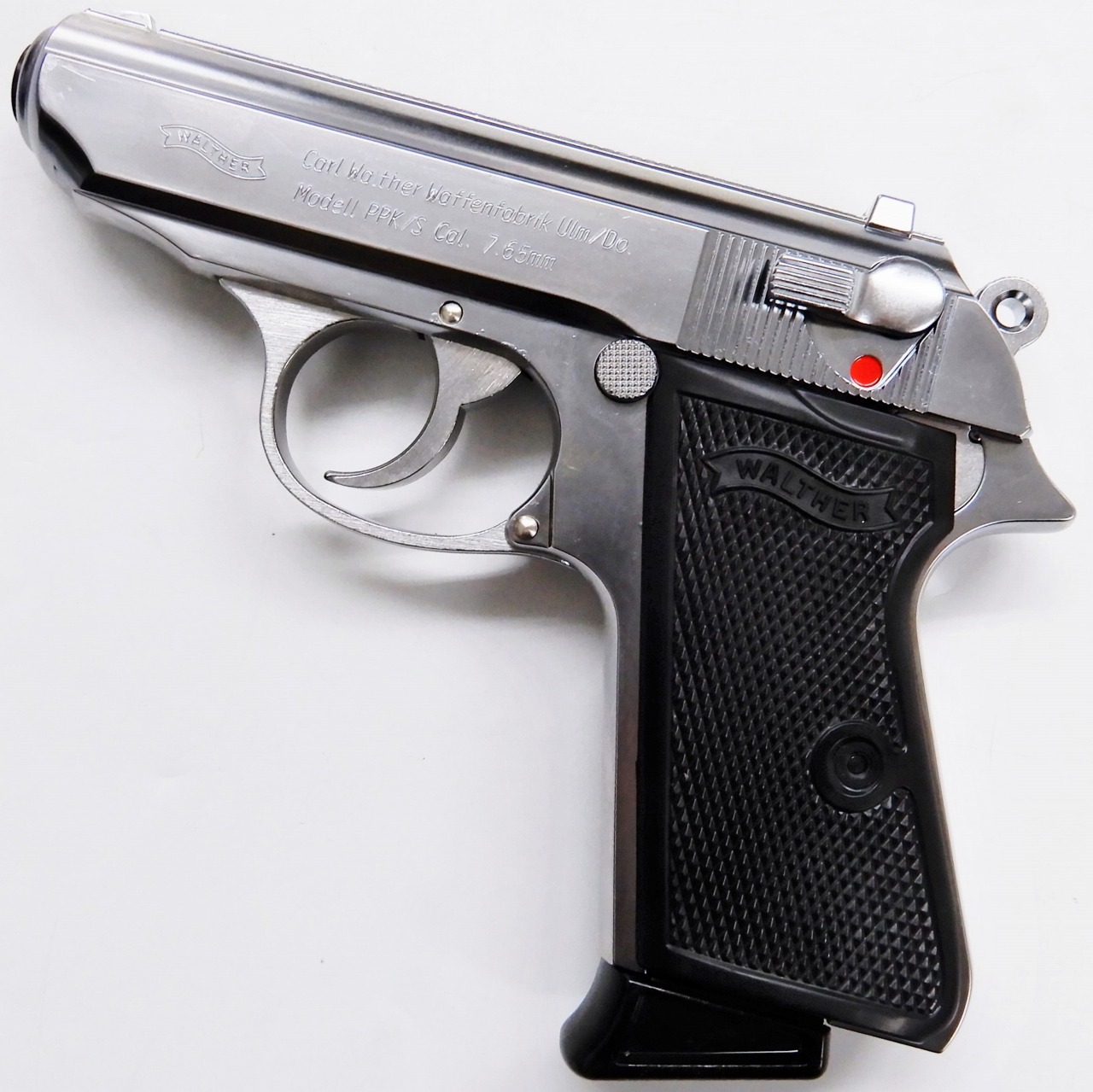 マルシン工業 ワルサー PPK/S シルバーABS